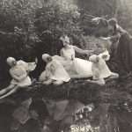 1950-Children-of-Lir-photo-shoot-in-Fleischmanns-garden